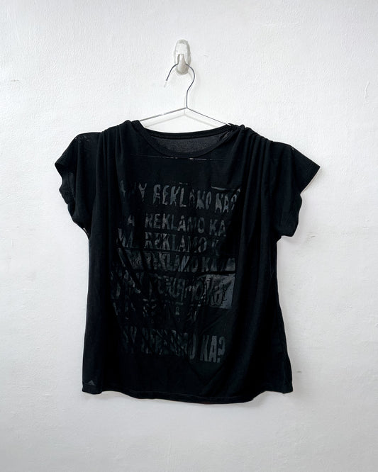 MRK pleated shoulder Shirt
