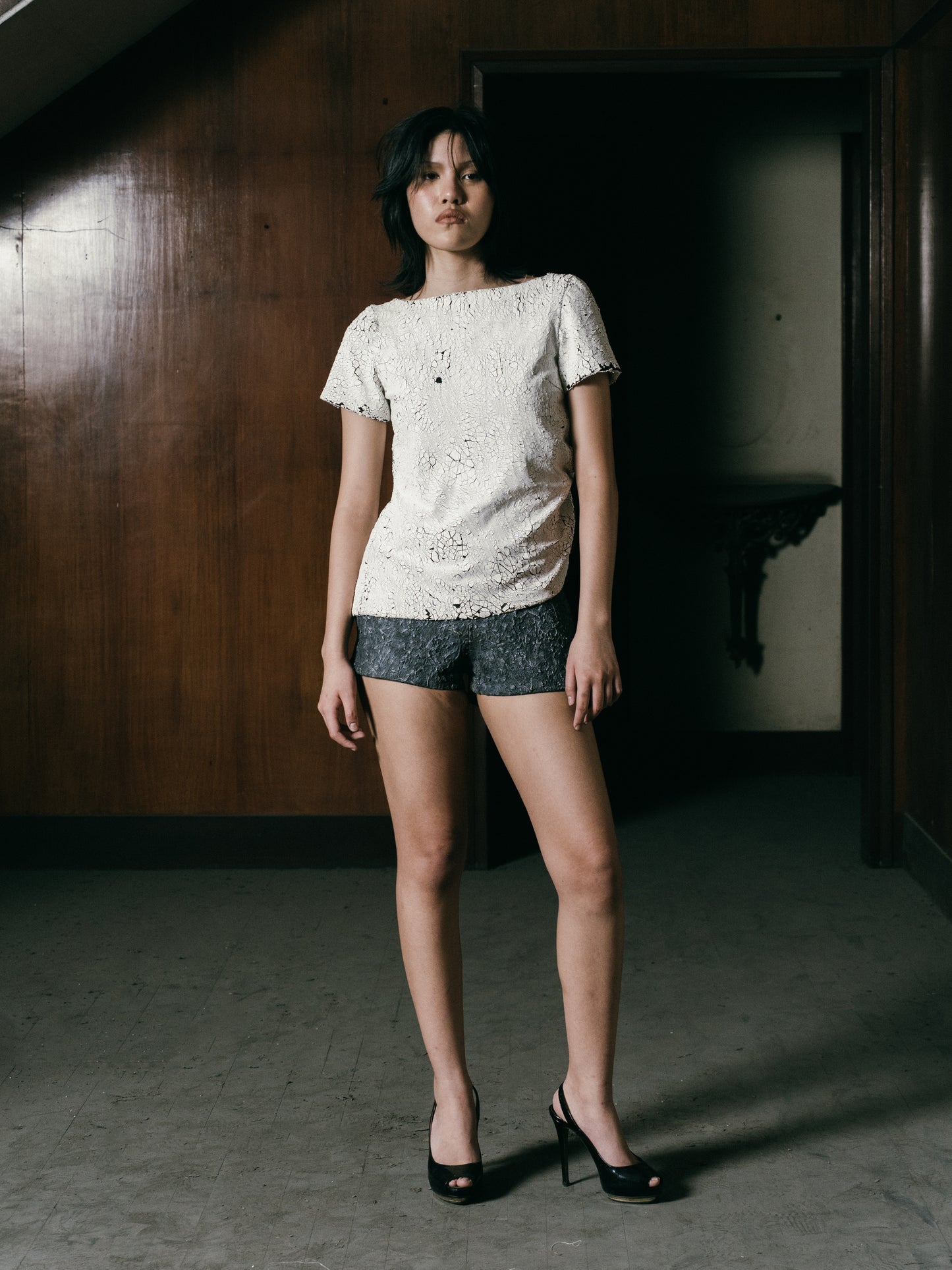 Crackle tee